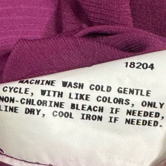 B-Wear Beyer California Ruffle Front Top L Purple NWT Y2K Indie Sleaze Mall USA - Picture 9 of 9